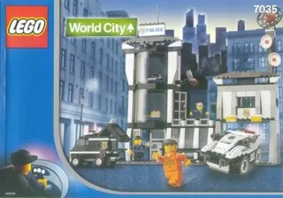 LEGO 7035-1 Police HQ — 423 pieces, Town theme