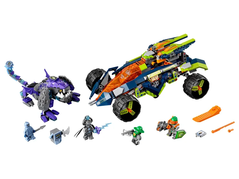 LEGO 70355-1 Aaron's Rock Climber — 598 pieces, Nexo Knights theme