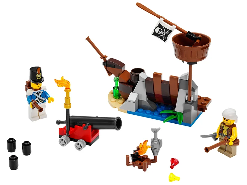 LEGO 70409-1 Shipwreck Defense — 84 pieces, Pirates theme