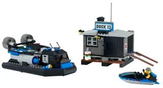 LEGO 7045-1 Hovercraft Hideout — 274 pieces, Town theme