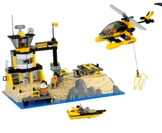 LEGO 7047-1 Coast Watch HQ — 367 pieces, Town theme