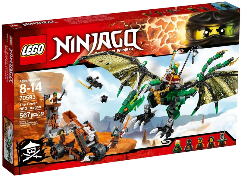 The Green NRG Dragon - View 2