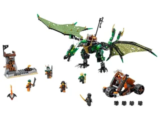 LEGO 70593-1 The Green NRG Dragon — 567 pieces, released 2016