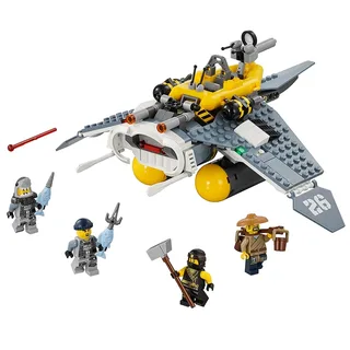 LEGO 70609-1 Manta Ray Bomber — 341 pieces, released 2017