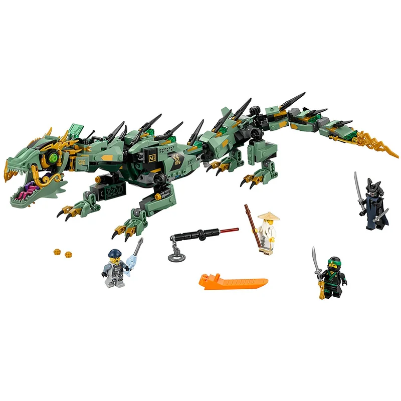 Green Ninja Mech Dragon - LEGO Set 70612-1 - 2017