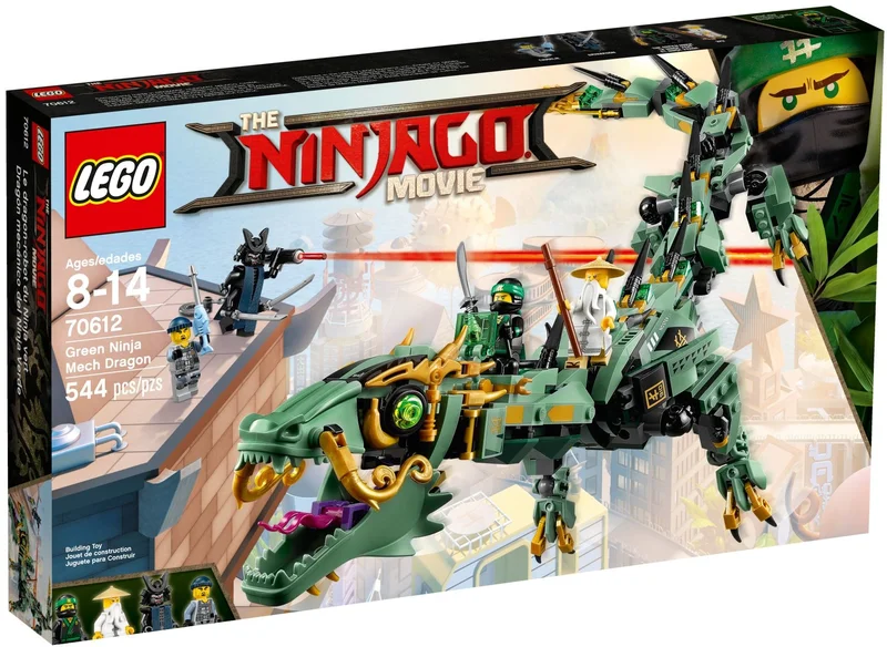 Green Ninja Mech Dragon - View 2