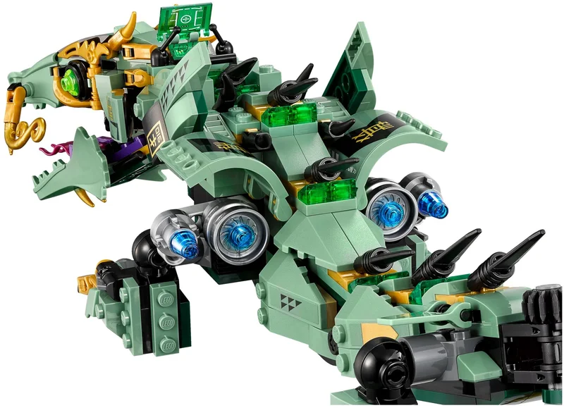 Green Ninja Mech Dragon - View 8