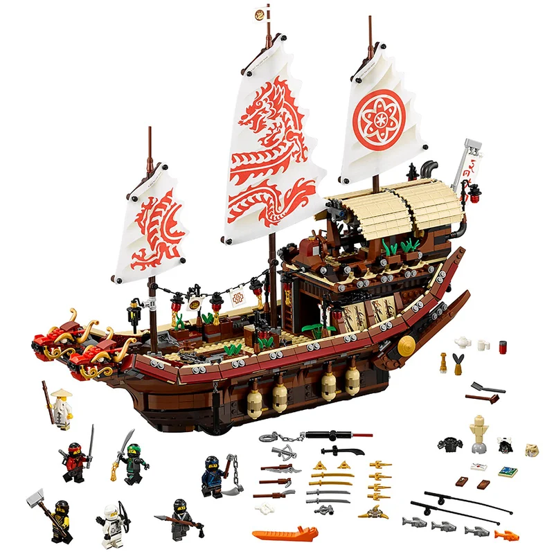 LEGO 70618-1 Destiny's Bounty — 2296 pieces, released 2017