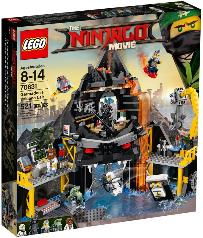 Garmadon's Volcano Lair - View 2