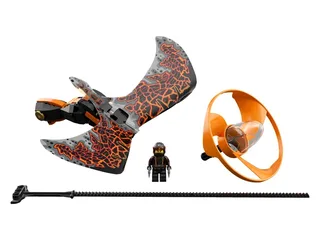 LEGO 70645-1 Cole - Dragon Master — 93 pieces, released 2018