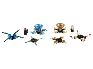 LEGO 70663-1 Spinjitzu Nya & Wu — 227 pieces, released 2019
