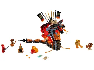 LEGO 70674-1 Fire Fang — 469 pieces, released 2019