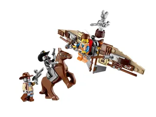 LEGO 70800-1 Getaway Glider — 104 pieces, The LEGO Movie theme
