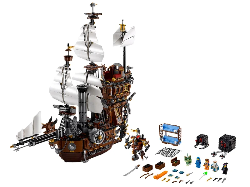 LEGO 70810-1 MetalBeard's Sea Cow — 2743 pieces, The LEGO Movie theme