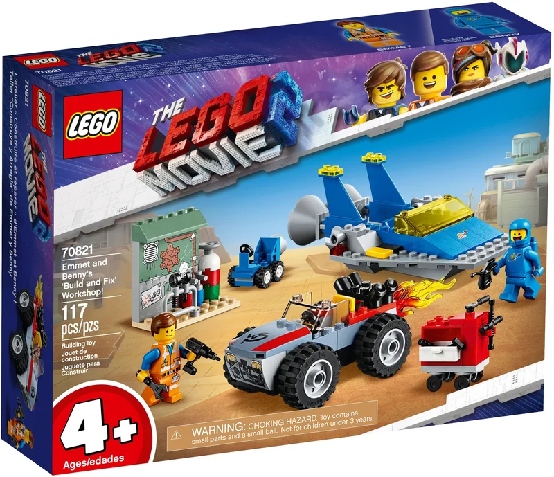 Emmet and Benny's 'Build and Fix' Workshop! - View 2