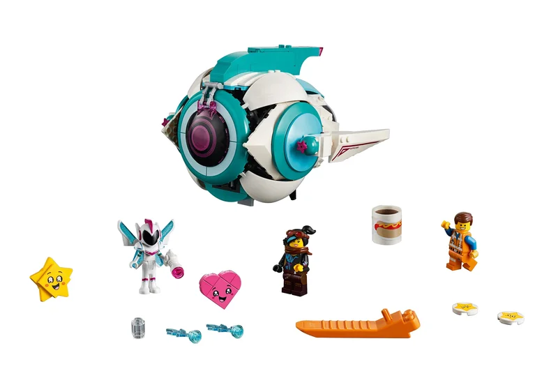 LEGO 70830-1 Sweet Mayhem's Systar Starship! — 502 pieces, The LEGO Movie theme