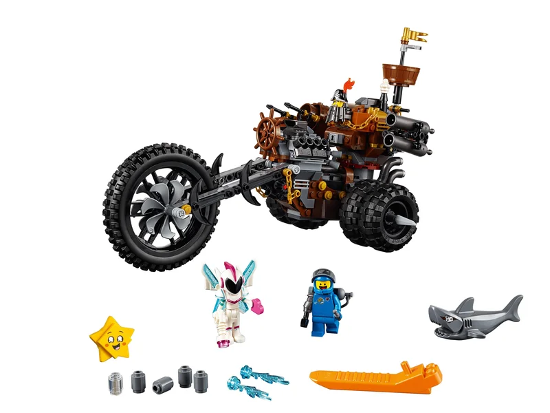 LEGO 70834-1 MetalBeard's Heavy Metal Motor Trike! — 461 pieces, The LEGO Movie theme