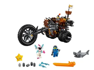 LEGO 70834-1 MetalBeard's Heavy Metal Motor Trike! — 461 pieces, The LEGO Movie theme