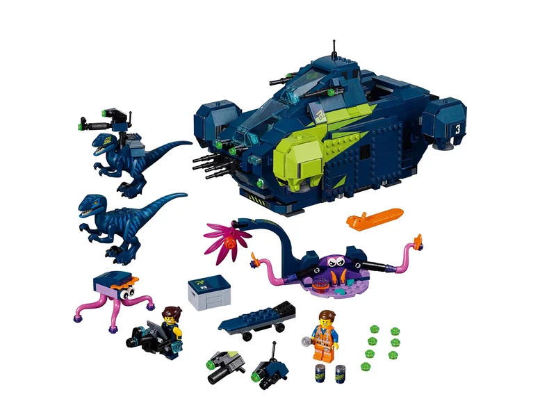 LEGO 70835-1 Rex's Rexplorer! — 1187 pieces, The LEGO Movie theme
