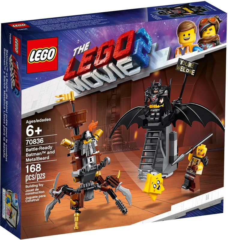 Battle-Ready Batman and MetalBeard - View 2