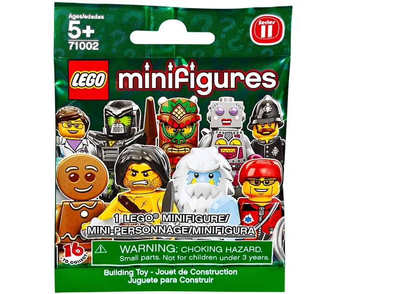 LEGO 71002-0 Series 11 - Random Bag — 86 pieces, released 2013
