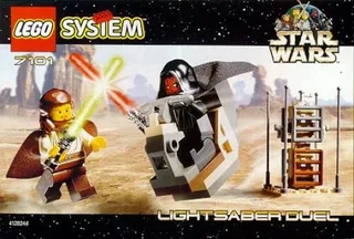 LEGO 7101-1 Lightsaber Duel — 52 pieces, released 1999