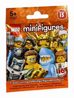 LEGO 71011-0 Series 15 - Random Bag — 98 pieces, Collectible Minifigures theme