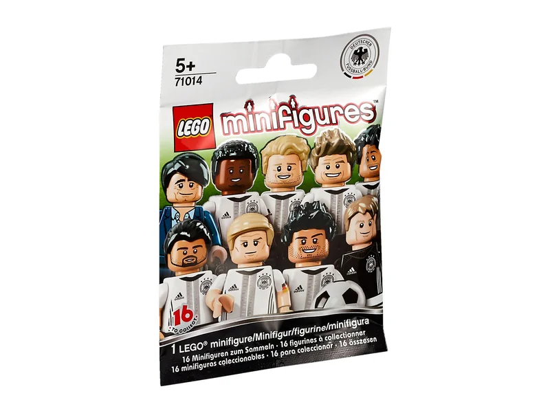 LEGO 71014-0 DFB (Deutscher Fussball-bund) - Random Bag — 44 pieces, Collectible Minifigures theme