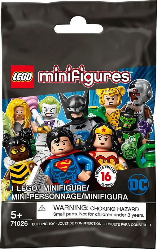 LEGO 71026-0 DC Comics Super Heroes - Random Bag — 98 pieces, Collectible Minifigures theme