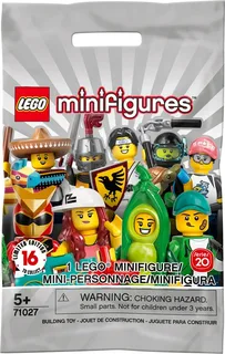 LEGO 71027-0 Series 20 - Random Bag — 100 pieces, Collectible Minifigures theme