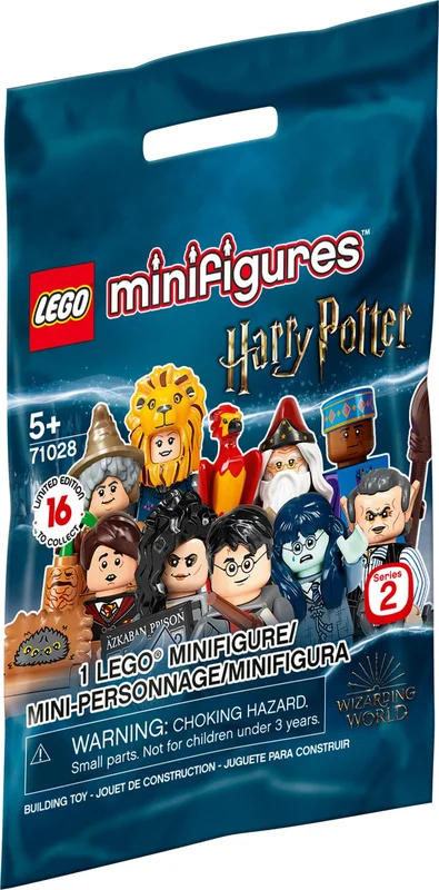 LEGO 71028-0 Wizarding World of Harry Potter Series 2 - Random Bag — 98 pieces, Collectible Minifigures theme