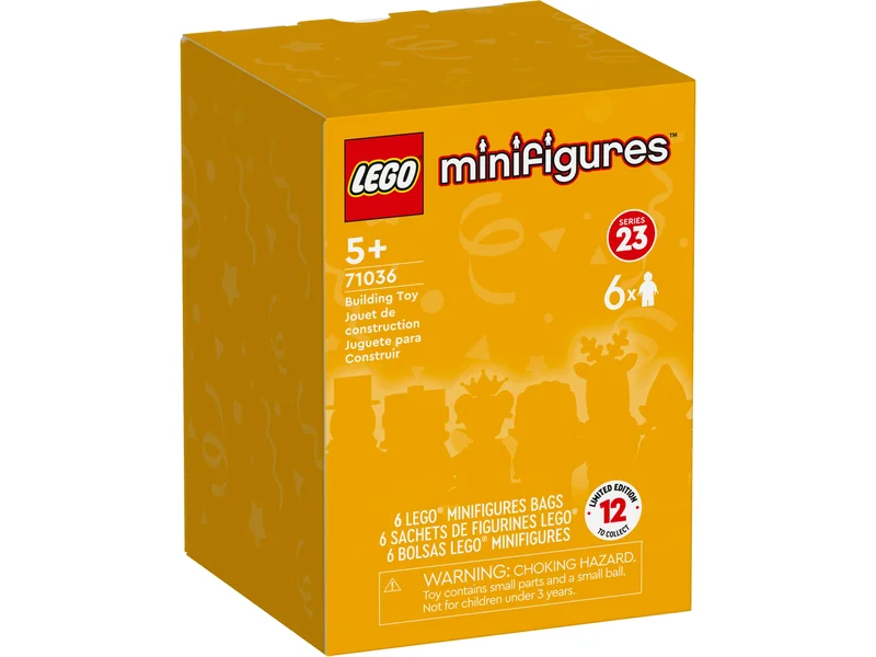 LEGO 71036-1 Series 23 - 6 Pack — 34 pieces, released 2022