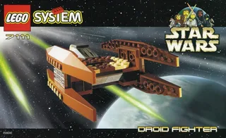 LEGO 7111-1 Droid Fighter — 62 pieces, released 1999