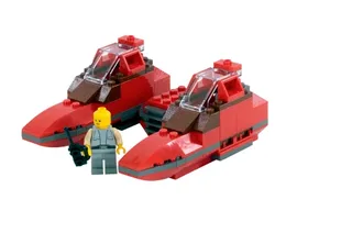 LEGO 7119-1 Twin-Pod Cloud Car — 118 pieces, Star Wars theme