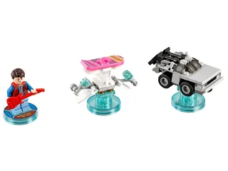 LEGO 71201-1 Back to the Future Level Pack — 94 pieces, released 2015