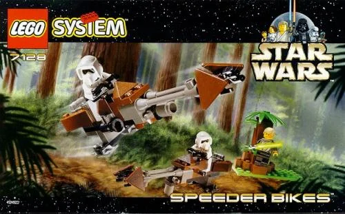 LEGO 7128-1 Speeder Bikes — 93 pieces, released 1999