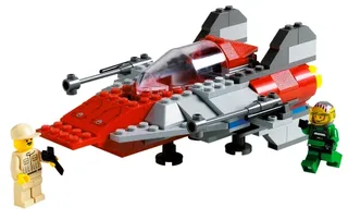 LEGO 7134-1 A-wing Fighter — 125 pieces, Star Wars theme