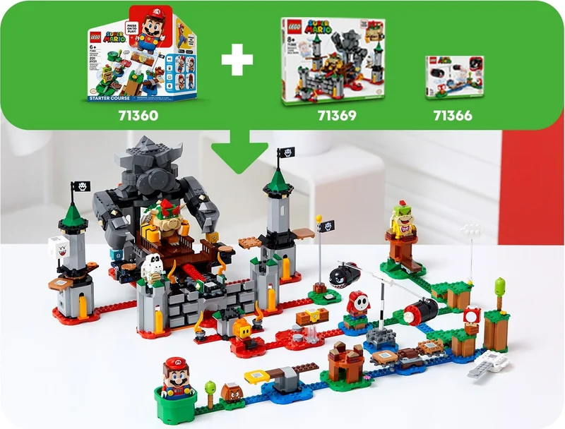 Bowser's Castle Boss Battle Expansion Set - View 6