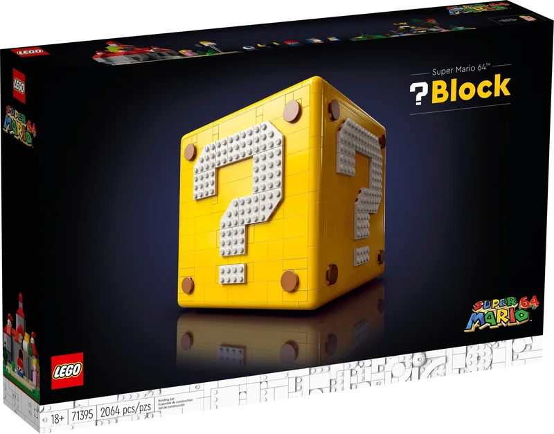 Super Mario 64 Question Mark Block - View 2