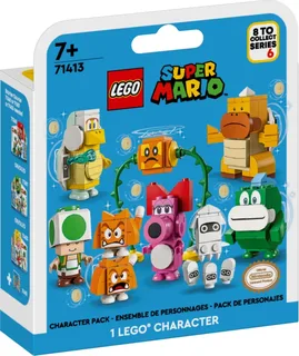 LEGO 71413-0 Character Pack Series 6 - Random Pack — 213 pieces, Super Mario theme