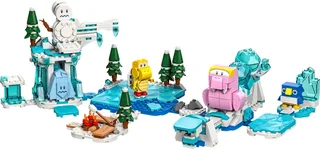 LEGO 71417-1 Fliprus Snow Adventure Expansion Set — 567 pieces, Super Mario theme