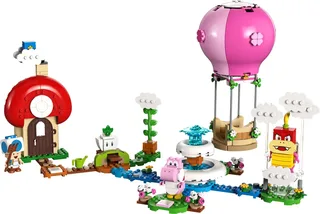 LEGO 71419-1 Peach's Garden Balloon Ride Expansion Set — 453 pieces, Super Mario theme