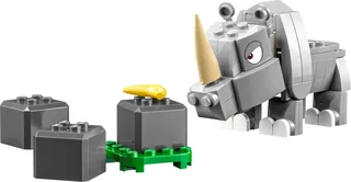LEGO 71420-1 Rambi the Rhino Expansion Set — 106 pieces, released 2023