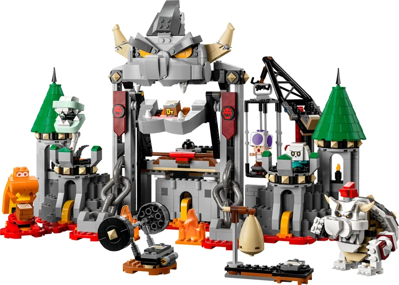 LEGO 71423-1 Dry Bowser Castle Battle Expansion Set — 1321 pieces, Super Mario theme