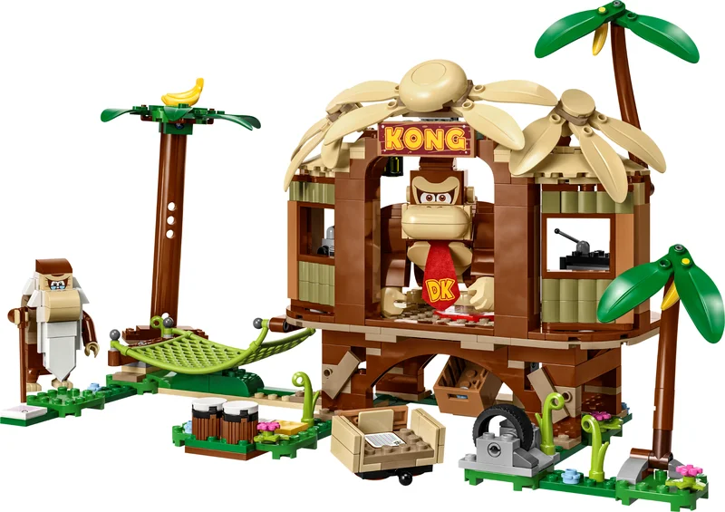 LEGO 71424-1 Donkey Kong's Tree House — 555 pieces, Super Mario theme