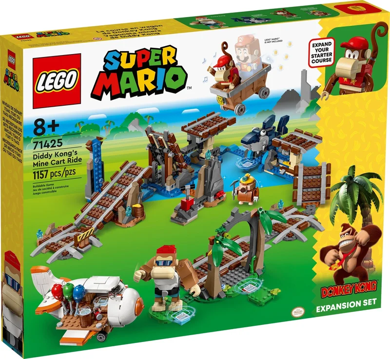 Diddy Kong's Mine Cart Ride Expansion Set - View 2
