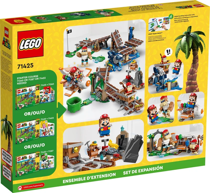 Diddy Kong's Mine Cart Ride Expansion Set - View 3