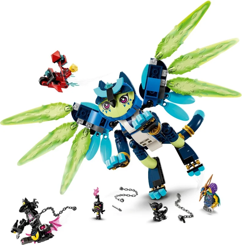 Zoey and Zian the Cat-Owl - View 5