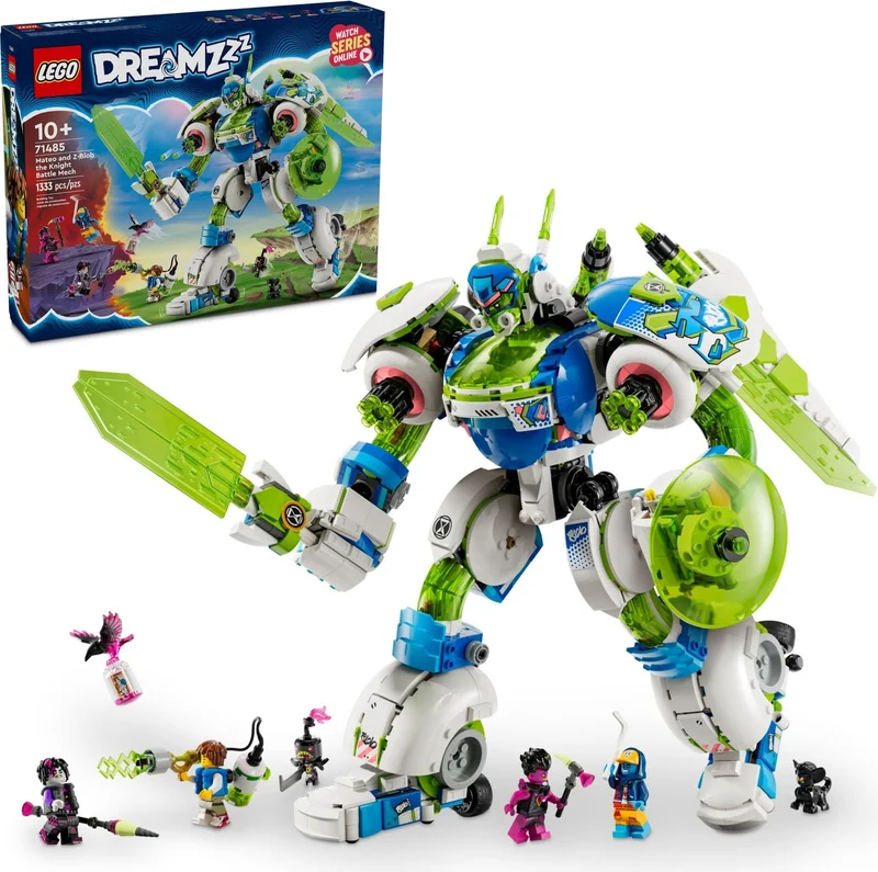 Mateo and Z-Blob the Knight Battle Mech - View 3