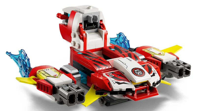 Cooper's Tiger Mech & Zero's Hot Rod Car - View 2